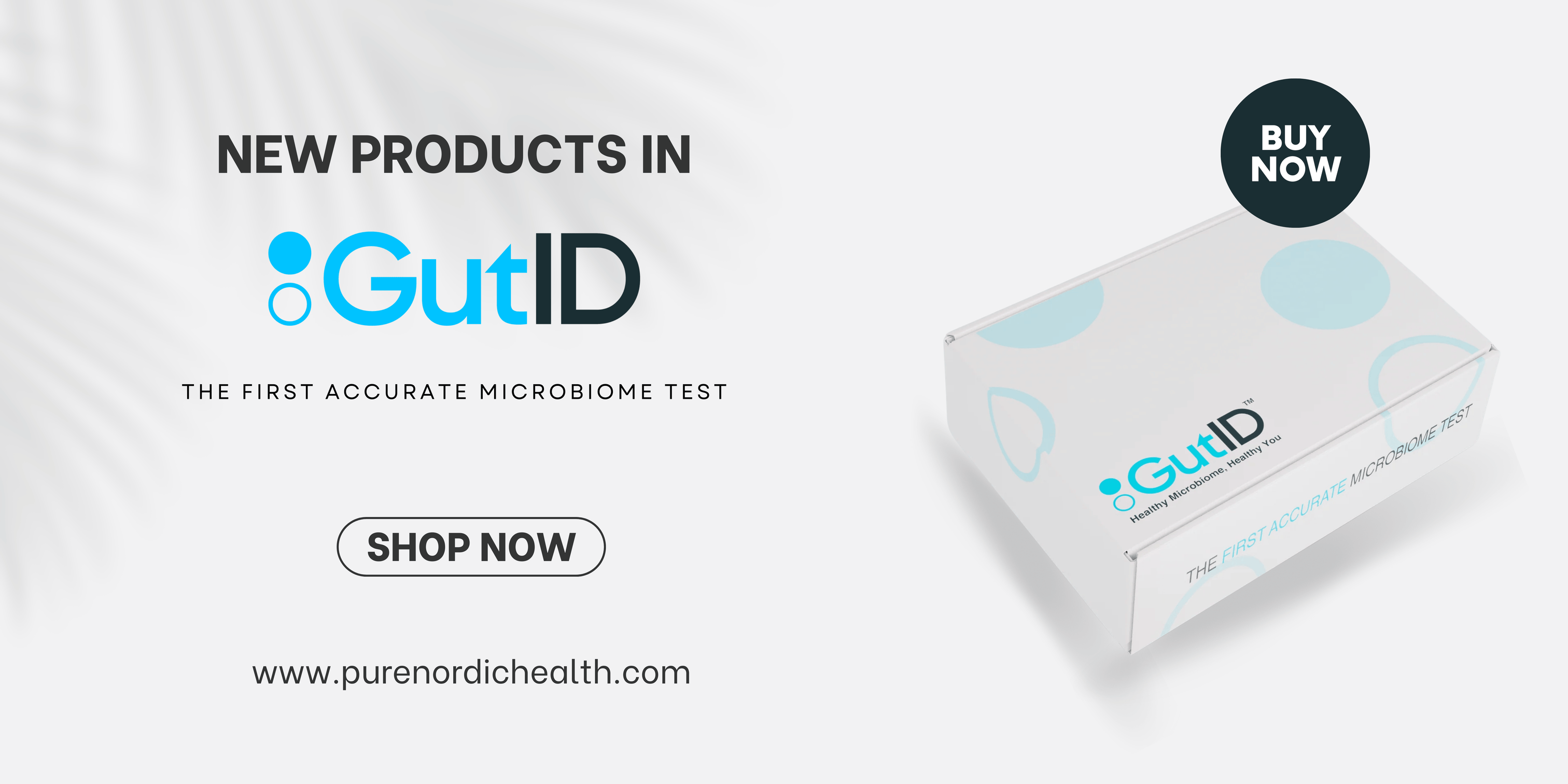 Pure Nordic Health — new products sale banner.