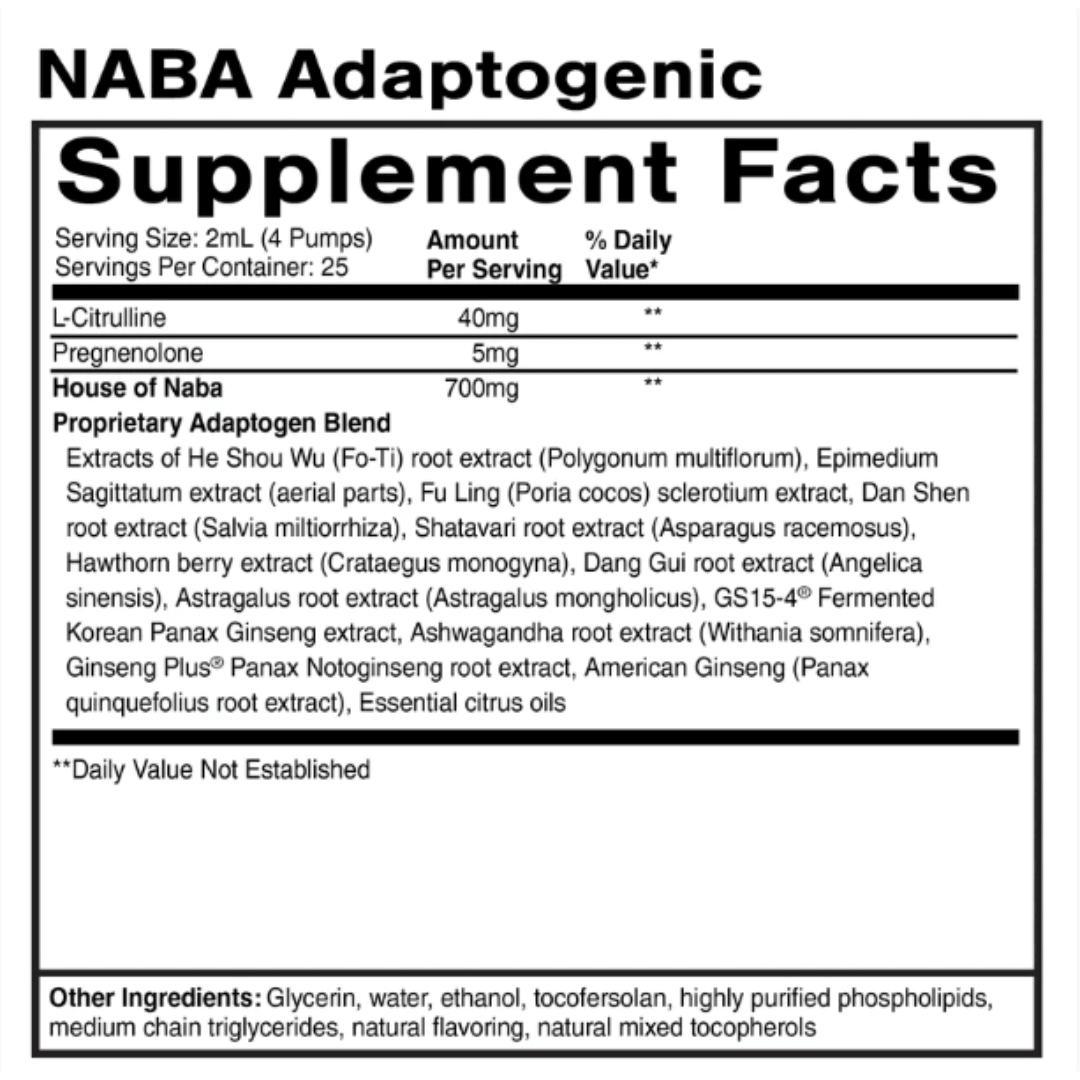 Adaptogenic Black Label Reserve Blend | 50ml | Quicksilver - Pure Nordic Health