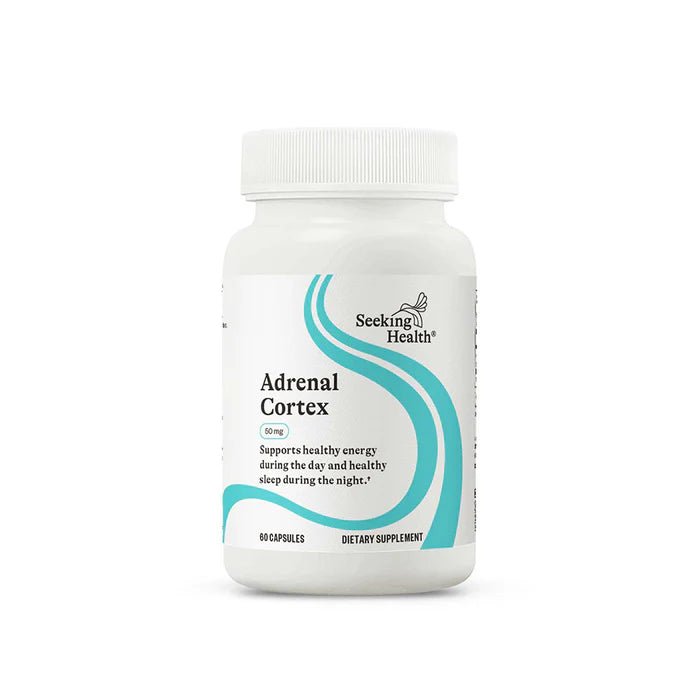 Adrenal Cortex | 50mg | 60 Capsules | Seeking Health - Pure Nordic Health