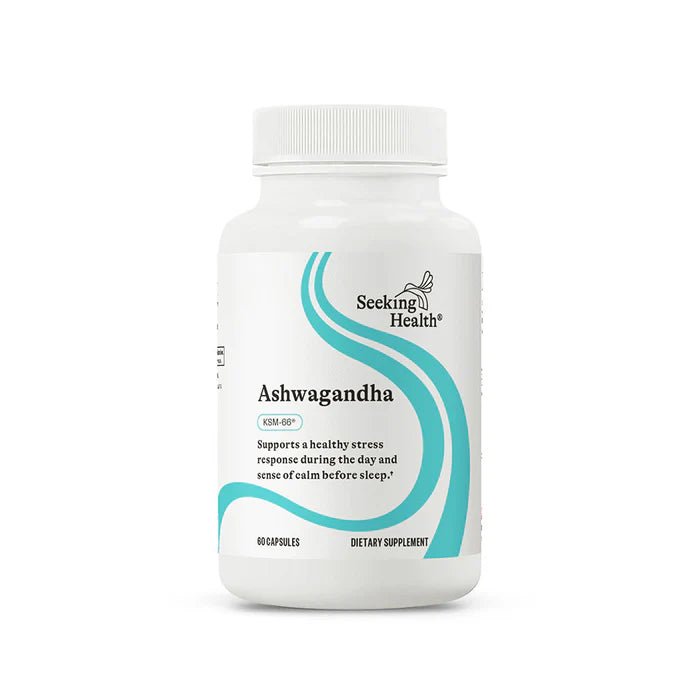 Ashwagandha | 60 Capsules | Seeking Health - Pure Nordic Health