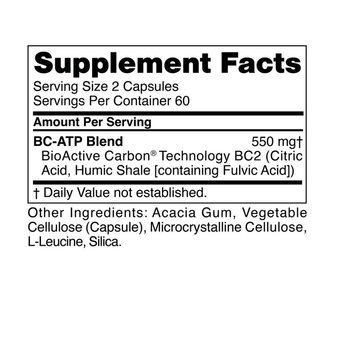 BC - ATP | 120 Capsules | Cellcore - Pure Nordic Health