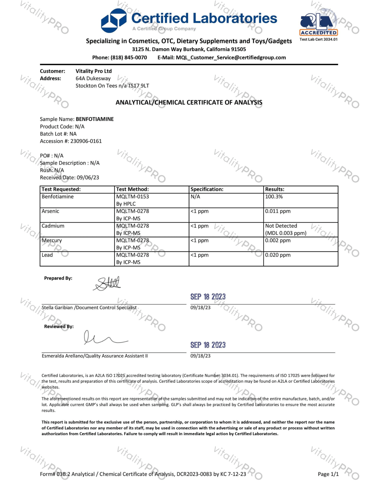 Benfotiamine | 120 Capsules - Pure Nordic Health