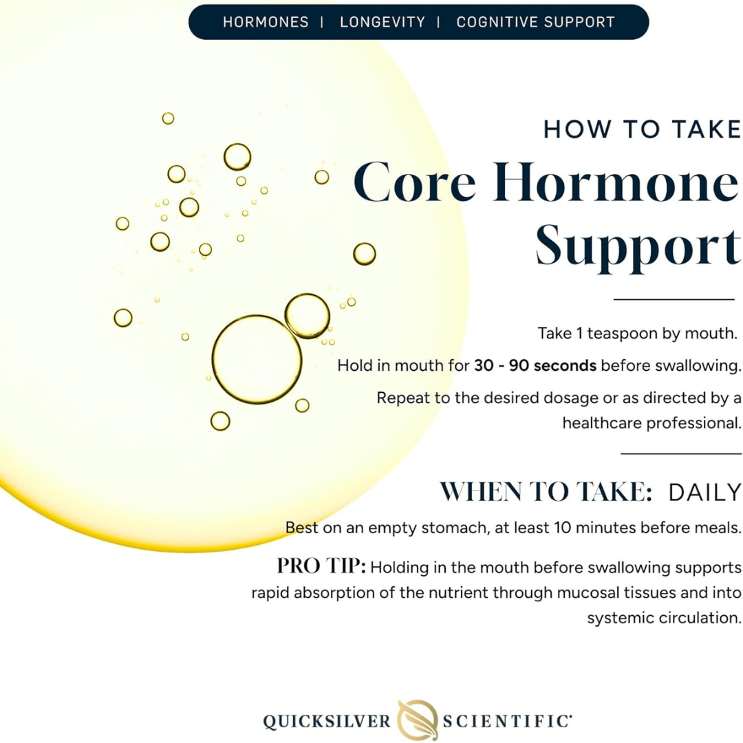 Core Hormone Support | Quicksilver - Pure Nordic Health