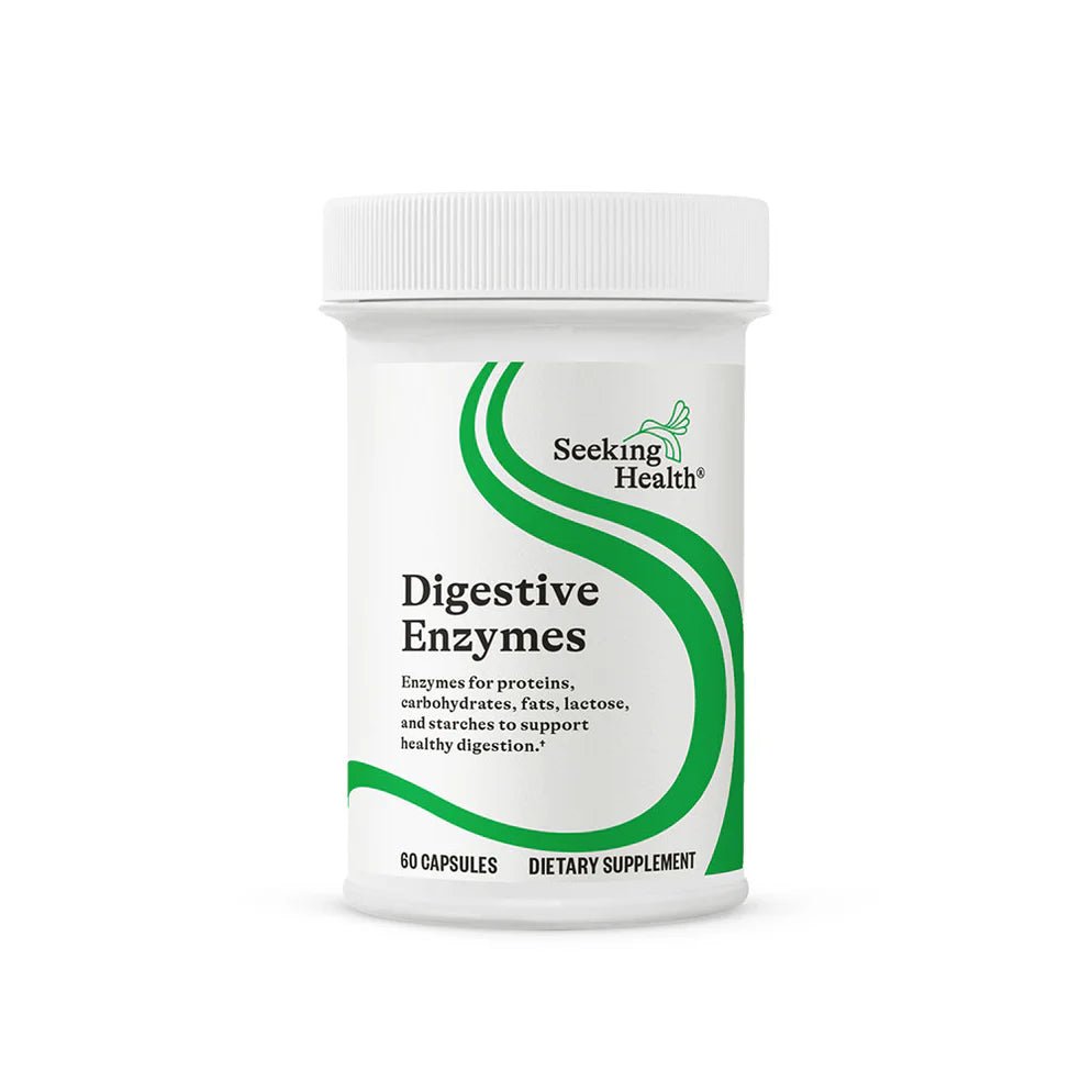 Digestive Enzymes | 60 Capsules | Seeking Health - Pure Nordic Health