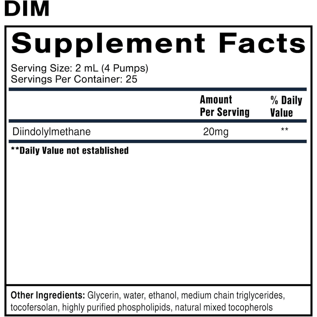 DIM (Diindolylmethane) | Quicksilver - Pure Nordic Health