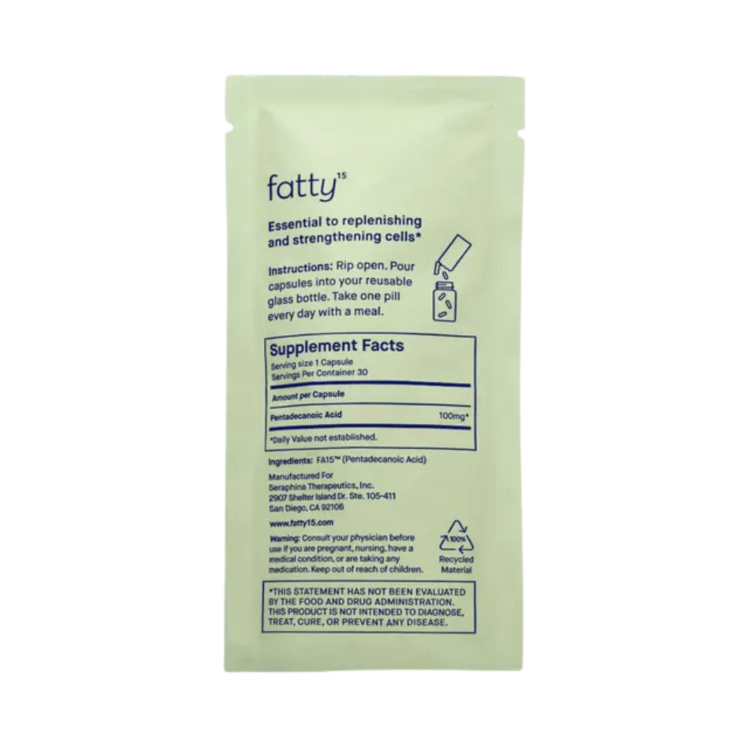 Fatty15 Pure Pentadecanoic Acid Supplement - Pure Nordic Health