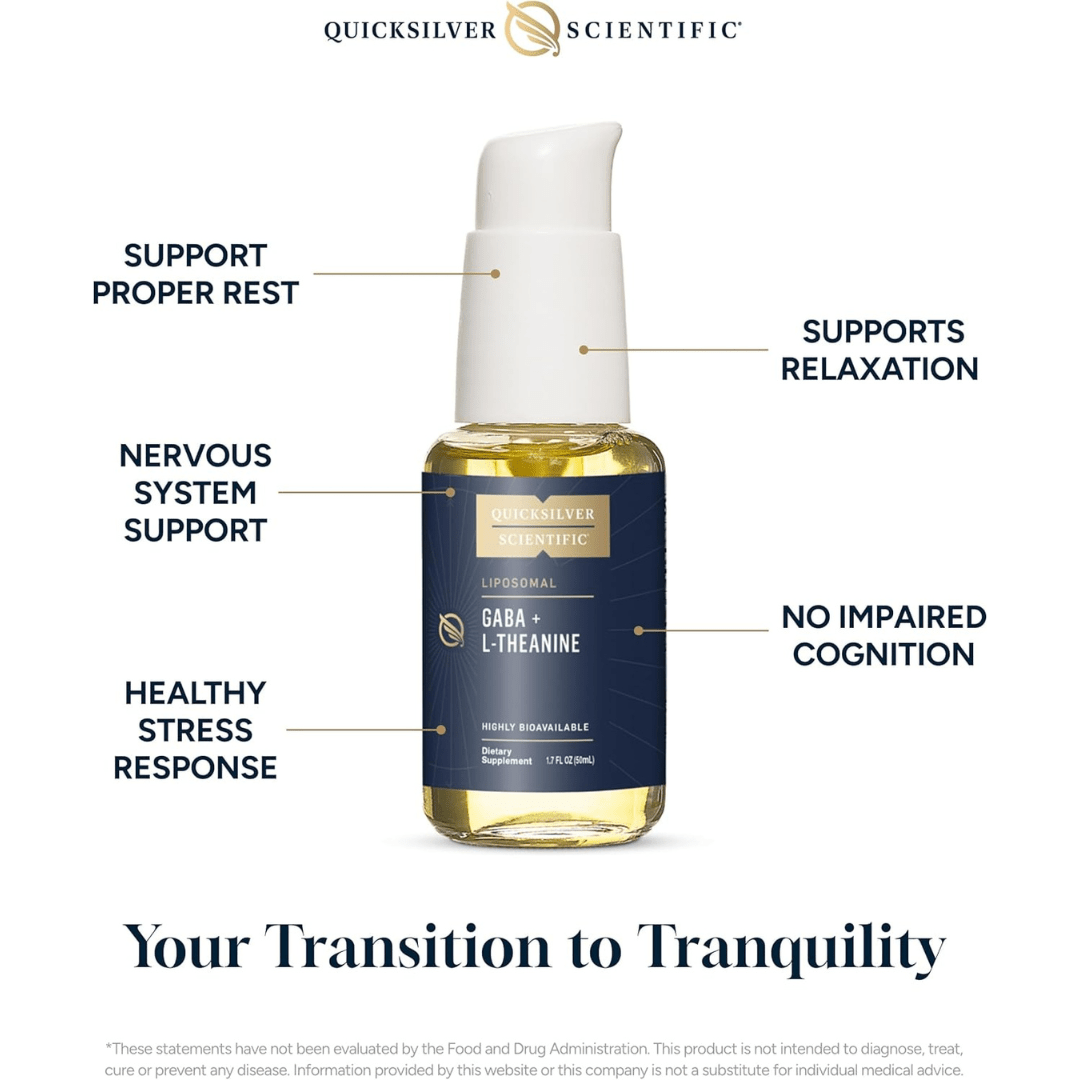 GABA + L - Theanine | Quicksilver Scientific - Pure Nordic Health