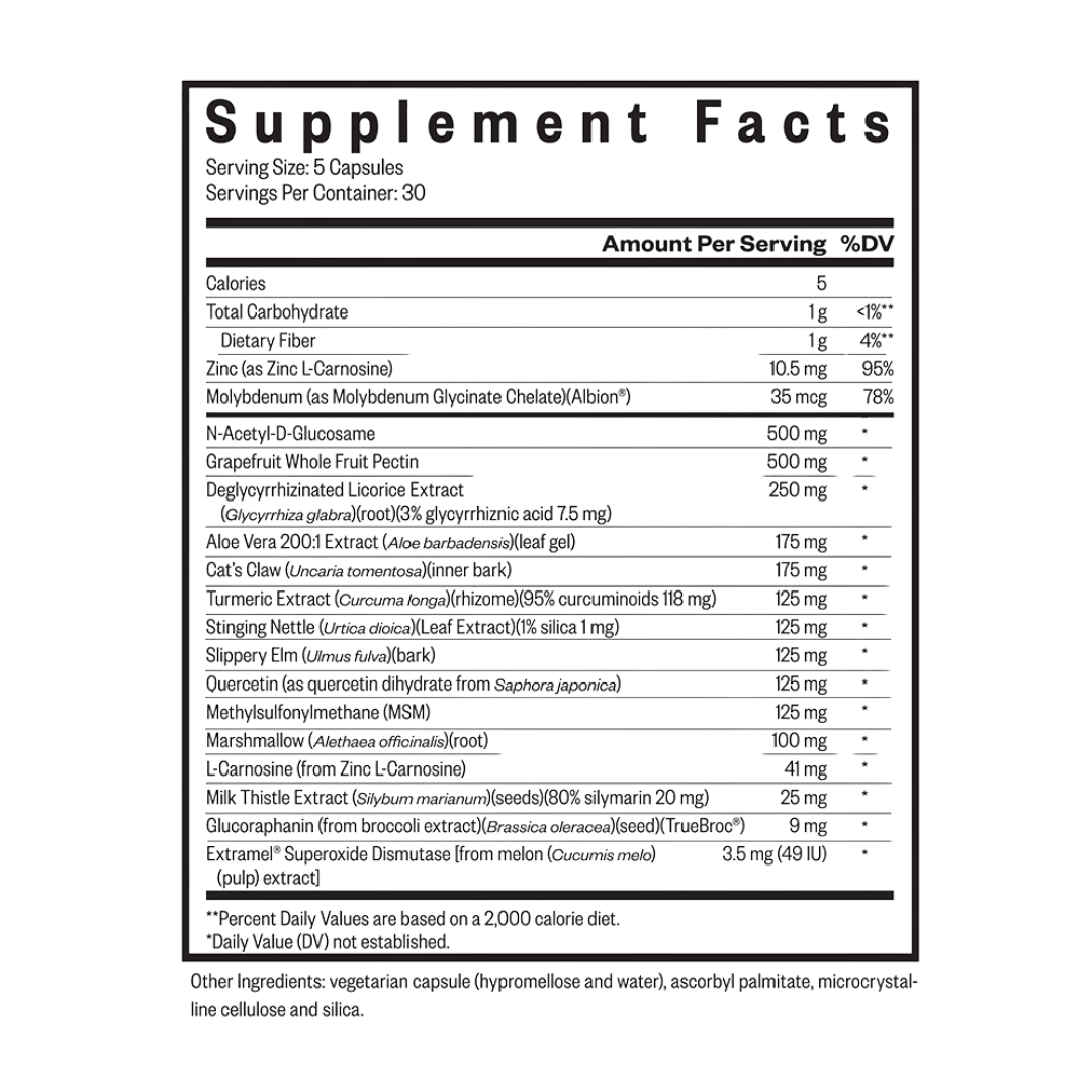 Gut Nutrients | Seeking Health - Pure Nordic Health