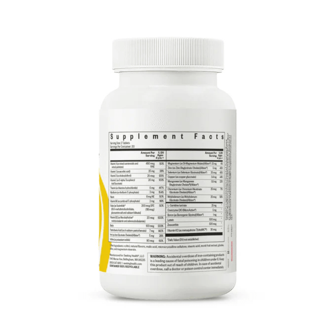 Kids Multivitamin Chewable | 60 Tablets | Seeking Health - Pure Nordic Health