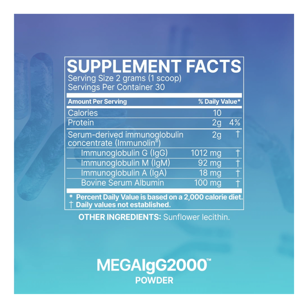 Mega IgG2000 - Pure Nordic Health