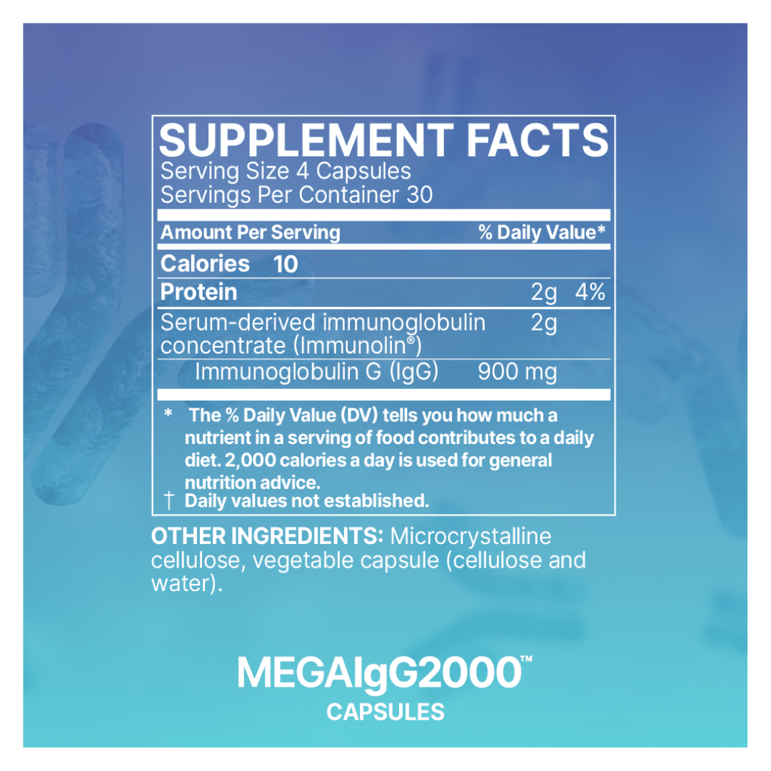 Mega IgG2000 - Pure Nordic Health