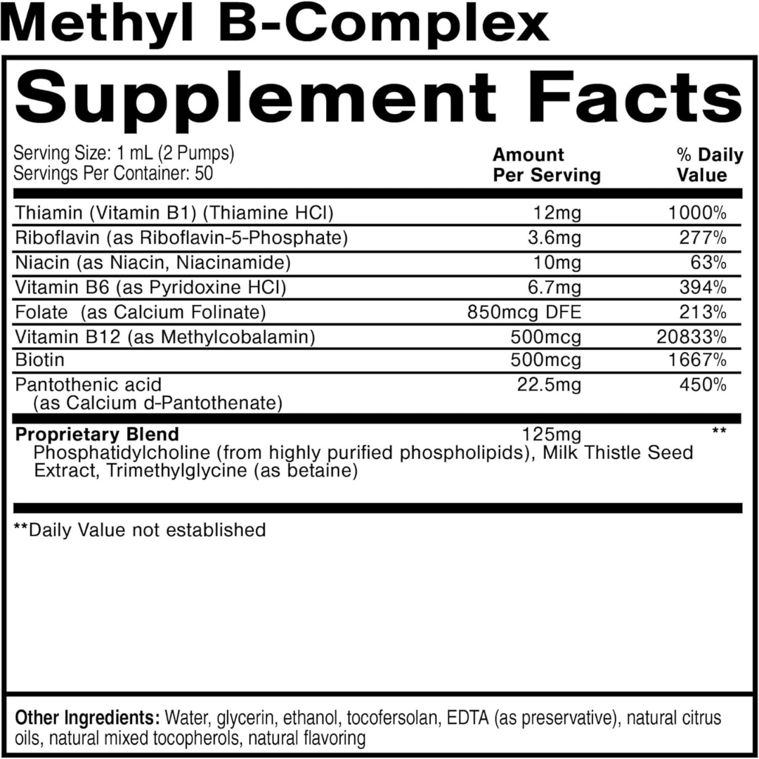 Methyl B - Complex | Quicksilver Scientific - Pure Nordic Health