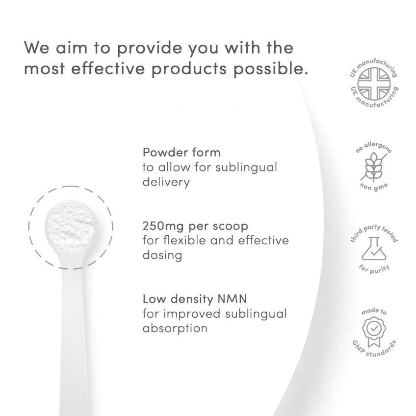 NMN Powder | 20g + 100g | Vitality Pro - Pure Nordic Health