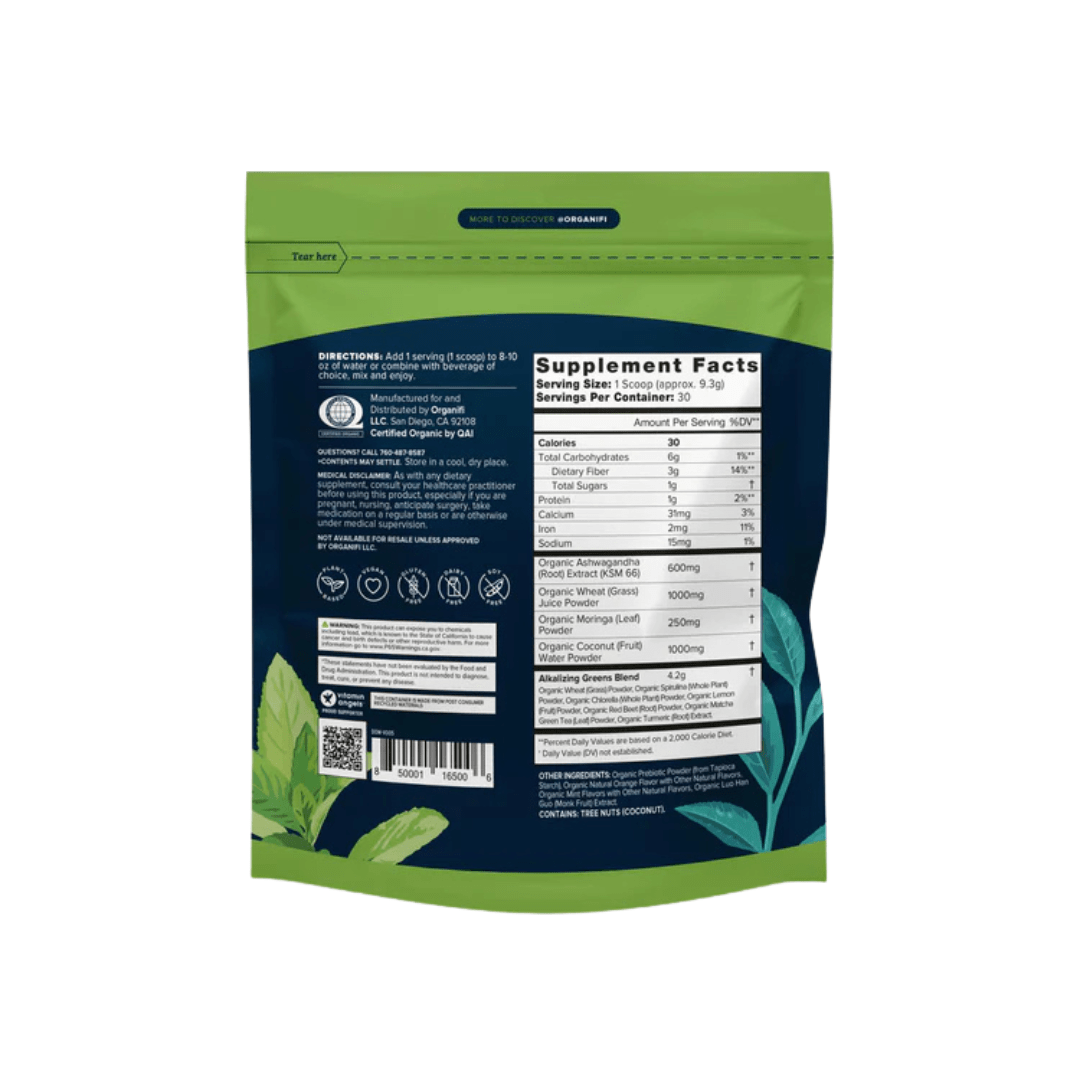 Organifi Green Juice | For Reset & Stress - Pure Nordic Health