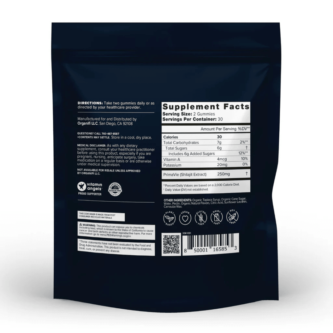 Shilajit gummies | Pure Primavie Himalayan Shilajit - Pure Nordic Health