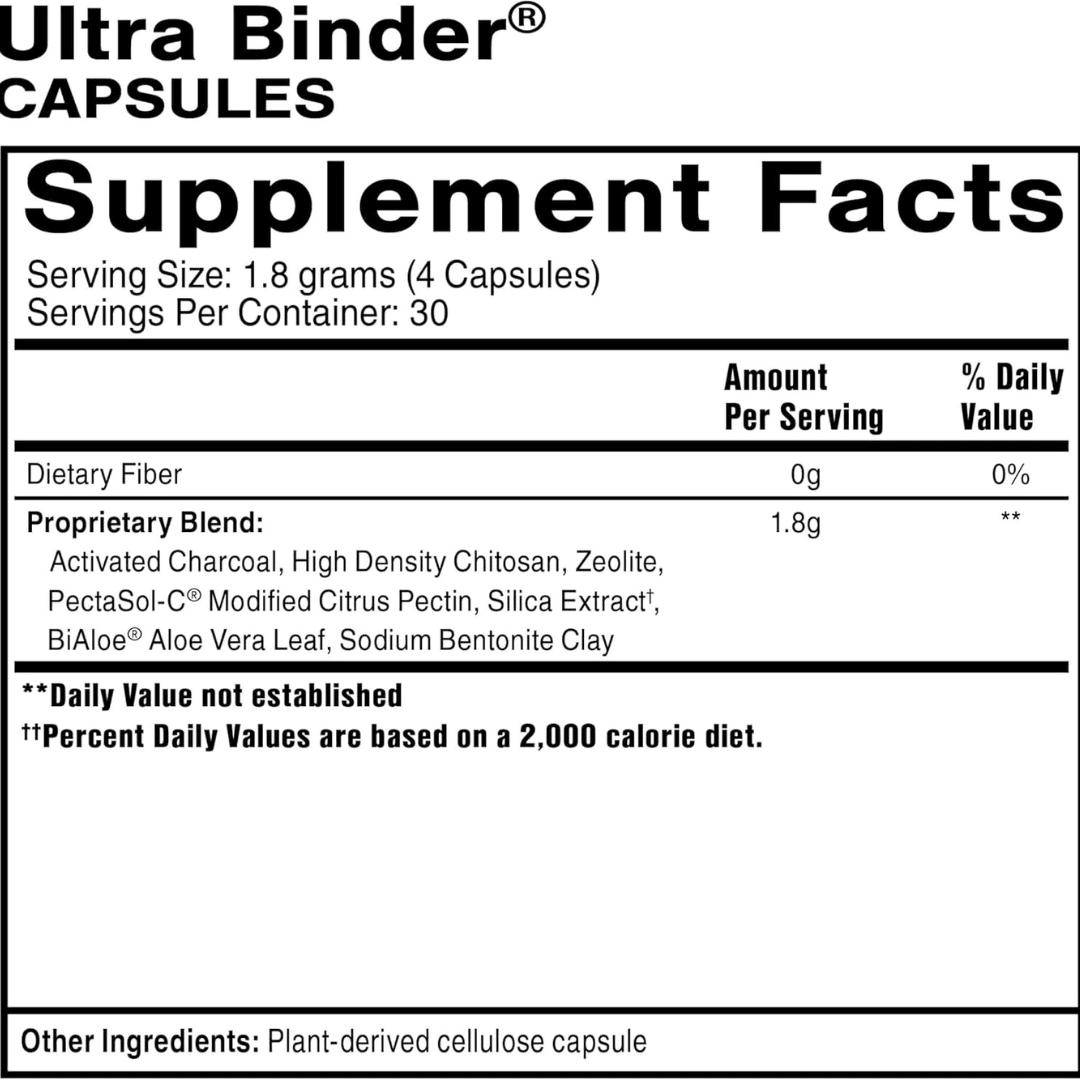 Ultra Binder Capsules | Quicksilver Scientific - Pure Nordic Health