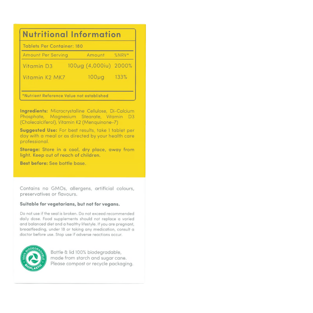 Vitamin D3 & K2 - Pure Nordic Health
