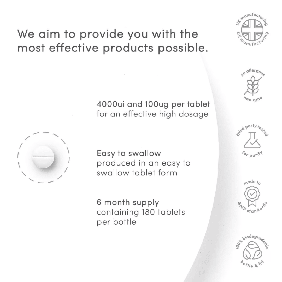 Vitamin D3 & K2 - Pure Nordic Health