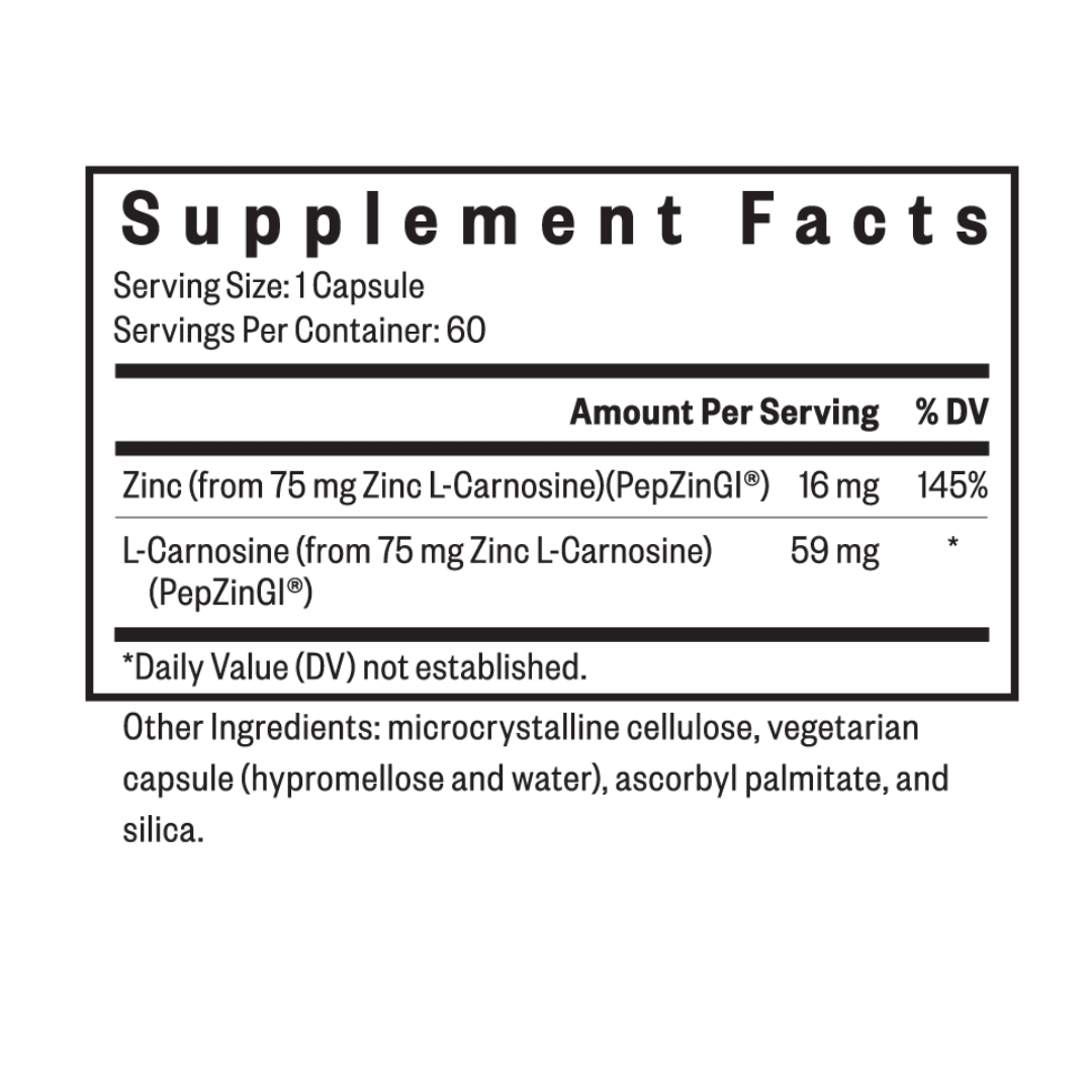 Zinc Carnosine - Pure Nordic Health